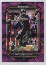 2023 Panini Prizm Draft Picks Purple Ice Prizm 113/149 Tanner Morgan #113 0yw4