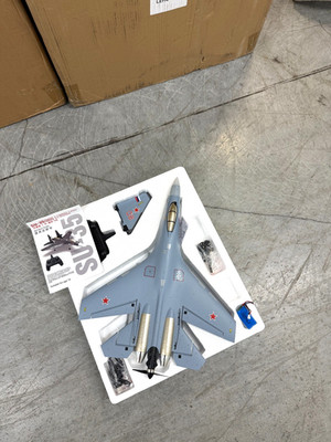 4 CH SU-35 RC Plane Brushless RTF Light Gray, Aerobatic Flight with 1 Battery!