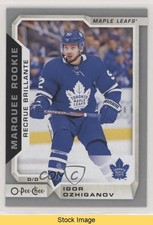 2018 Upper Deck O-Pee-Chee Update Marquee Rookies Silver Igor Ozhiganov READ g0p
