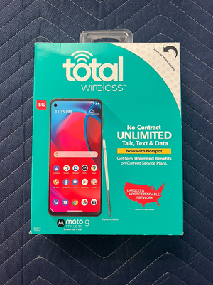 Total Wireless Motorola Moto G Stylus 5G 128GB Prepaid (LOCKED