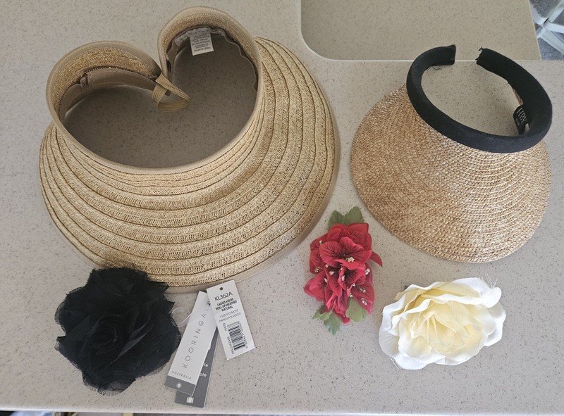Womens Hat, Visor And Hair Accessories