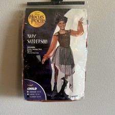 Disney Spirit Halloween Hocus Pocus Mary Sanderson Costume Child XL New