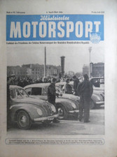 ILLUSTRIERTER MOTORSPORT 8 - 1954 IFA-F9 BRD-Motorroller Hans Stuck Taunus-Fahrt