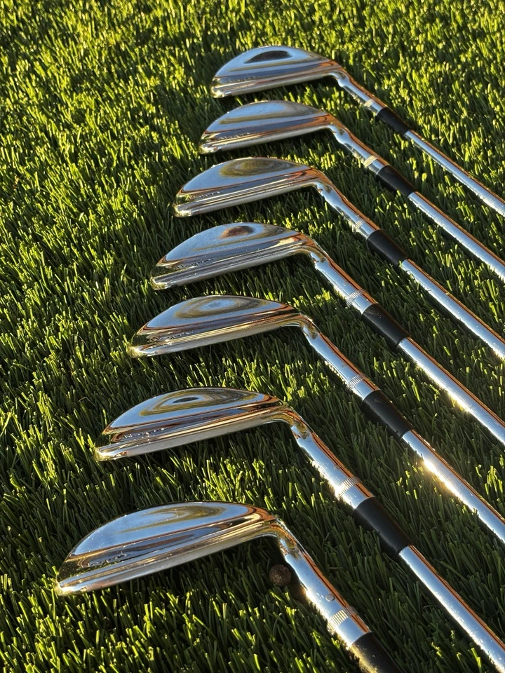 Juego de hierro radial Ben Hogan 4-E diestro ápice 3 varilla de acero flexible regular número coincidente Foto 4 de 4