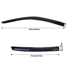 Window Visors Rain Guards for 2022-2025 2026 Honda Honda Civic 2022-Present