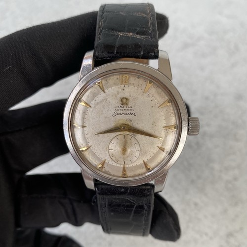 1954 Omega Seamaster Sub Seconds 2765-3 Automatic Bumper Cal.344 Swiss Watch - Picture 8 of 24
