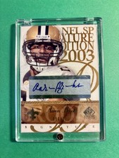 Aaron Brooks 2003 Upper Deck NFL SP Signature Edition /100 #AA