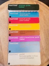 Pantone Printing Color Guide & Formula Books – Set of 8 – $300 - DIGITAL ARTISTS