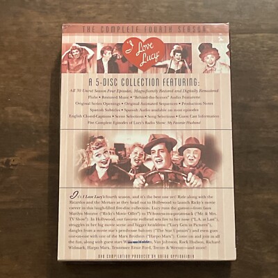 I Love Lucy - The Complete Fourth Season (DVD, 2005, 5-Disc Set