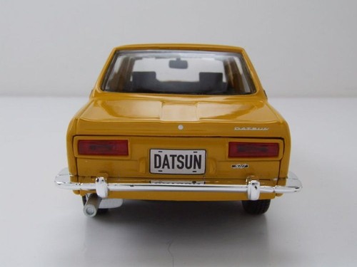 Datsun 510 1971 Amarillo Coche a Escala 1:24 Maisto - Imagen 7 de 9