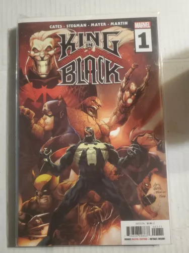 King in Black #1 Ryan Stegman Secret Variant - Marvel 2021 - NM