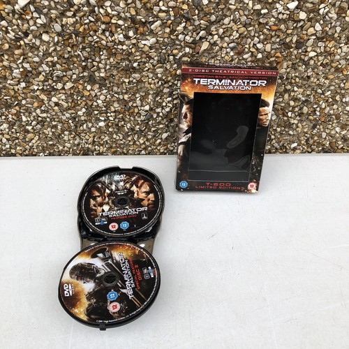 Terminator Salvation 2 Disc DVD Theatrical Version - T-600 Limited Edition Case - Picture 5 of 7