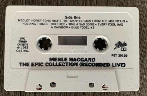 Merle Haggard – The Epic Collection (Recorded Live) - Cassette Tape - Picture 6 of 7