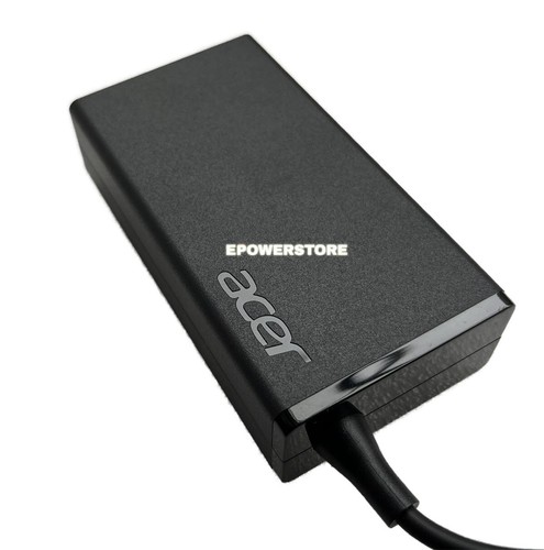 19V 3.42A 65W AC Adapter Kit For Acer Aspire With Power Cord 5.5mm Large Pin - Picture 5 of 6