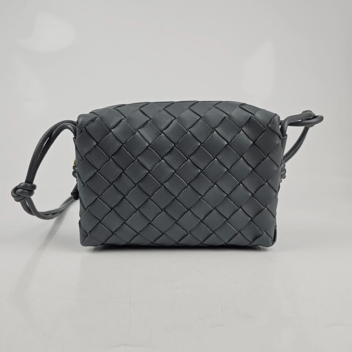 Bottega Veneta Mini Leather Loop Cross-Body Bag | Harrods CA