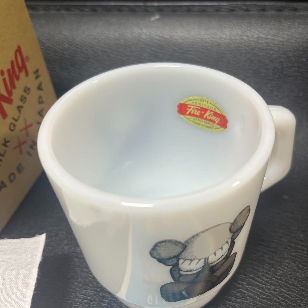 KAWS Fire-King Stacking Mug KAWS TOKYO FIRST Limited New