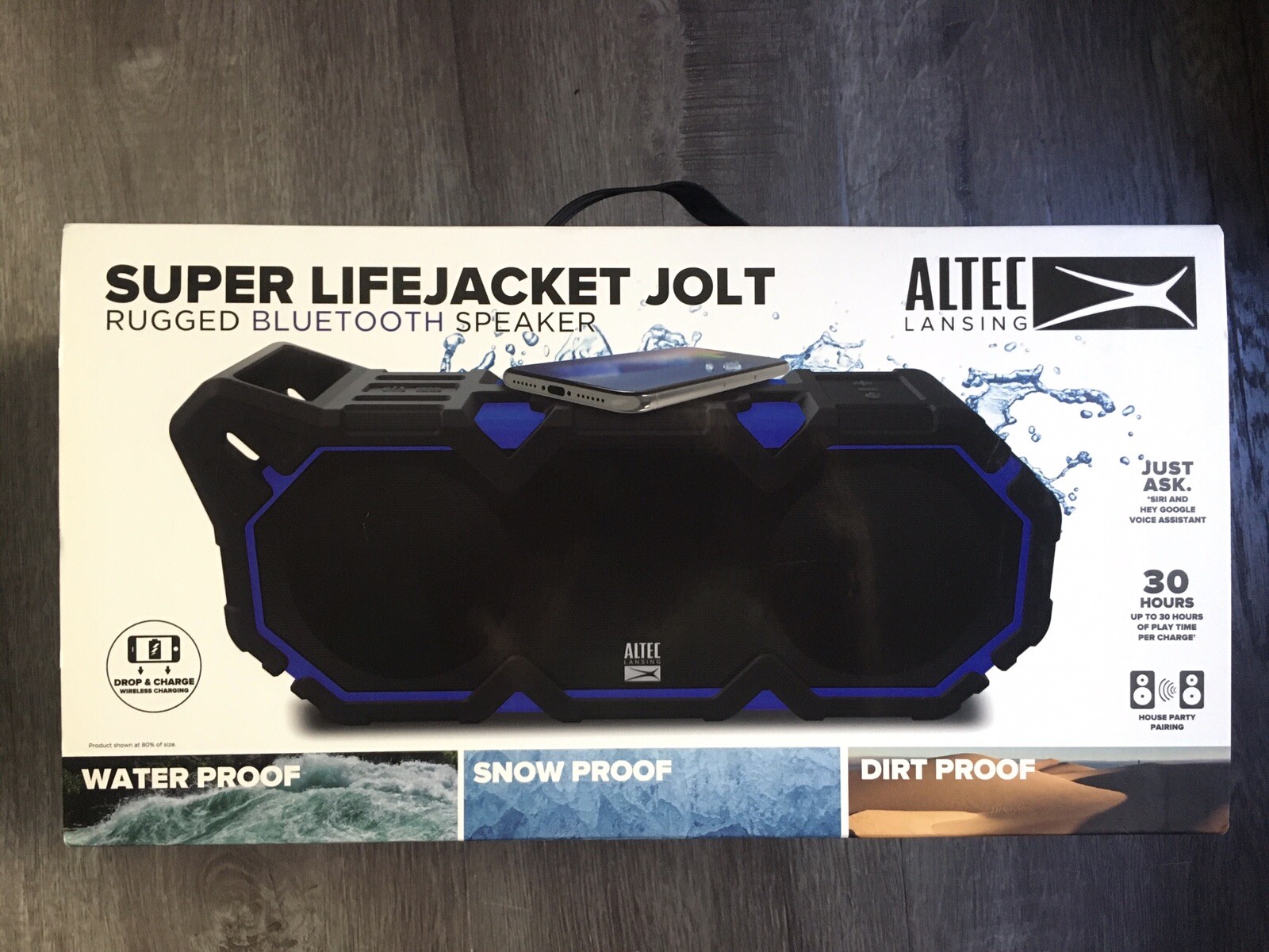 altec lansing lifejacket jolt bluetooth speaker