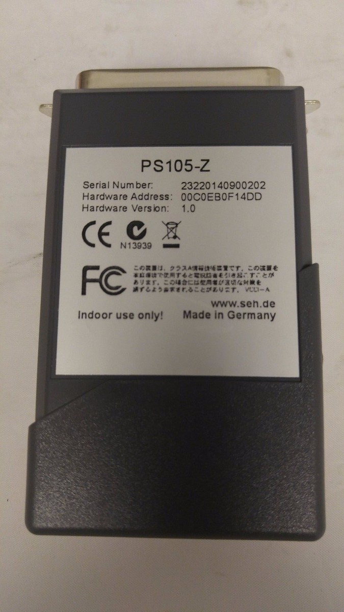 Server Di Stampa SEH PS105 - Ethernet LAN Per Condivisione Stampanti - Foto 6