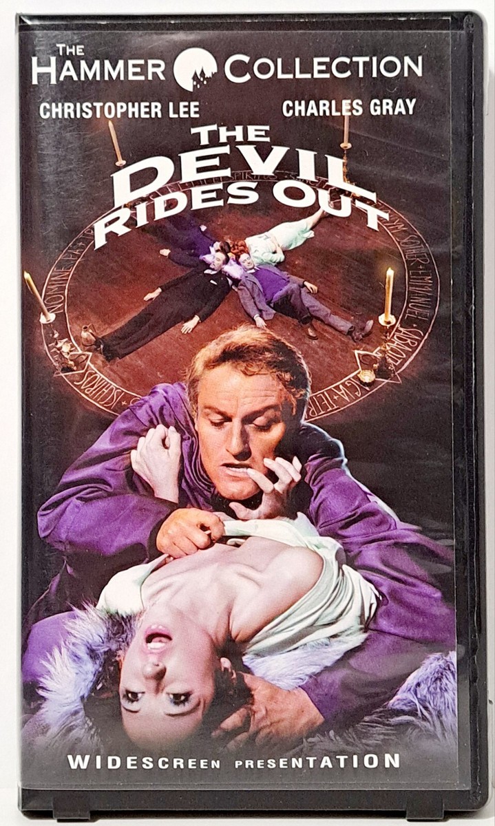 The Devil Rides Out (1968) Christopher Lee ~ Hammer Collection VHS