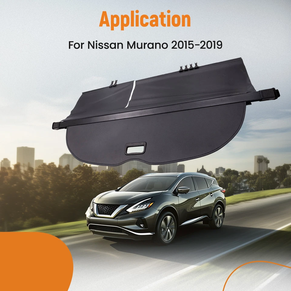 Cubierta trasera de carga maletero pantalla de equipaje nueva para Nissan Murano 2015-2016-2019 Foto 4 de 4