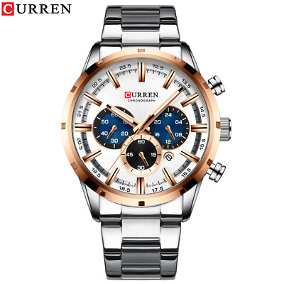 CURREN 8355 Luxury Classic Business Quartz Men Watch 3ATM Luminous S0B3