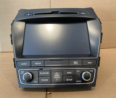 2016-2018 Hyundai Santa Fe Infinity GPS Navigation Sirius Radio 96560-B8511NN5