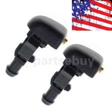2x Windshield Wiper Washer Fluid Jet Nozzle For Ford F-150 2004-2014 3W7Z17603AA