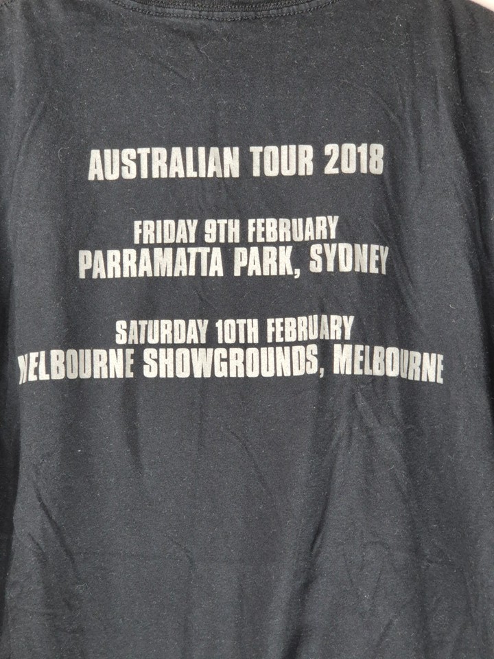 50 Cent Australian Tour 2018 TShirt Size M American Rapper Music eBay