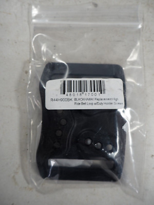 BLACKHAWK! 44H901BK Jacket Slot Duty Holster Belt Loop With Screws - Black - View #4