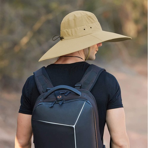 Sommer UV-Schutz Hut - Breite Krempe Atmungsaktiv Bucket Cap für Männer & Frauen - Bild 49 von 133