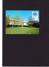 UNO New York Maximumkarte "Mi.Nr. 466, 20 Jahre Turiner Zentrum  ILO, siehe Scan