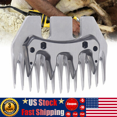 Stainless Steel Sheep Clippers Blade Cutting Shearing Cutter Replacement Blade