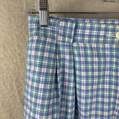 Vintage David Brooks Women's MulitColor Plaid High Waist Ankle Cut Pants Size 10 - Picture 5 of 12