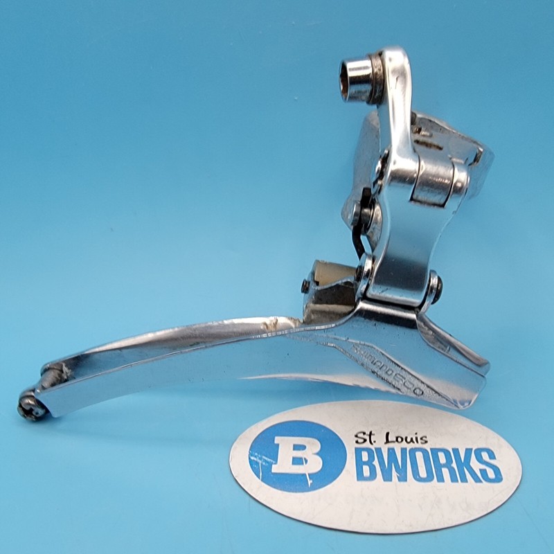 Shimano 600EX FD-6207 Double Front Derailleur 28.6mm Clamp Bottom Pull  d20