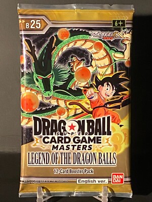 Dragon Ball Super Card Game Masters Legend Of The Dragon Balls Booster Pack  | eBay