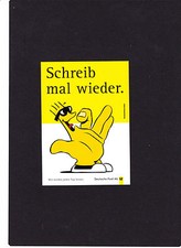 Postkarte " Schreib mal wieder - Wir werden jeden Tag besser "  xxx2xxx