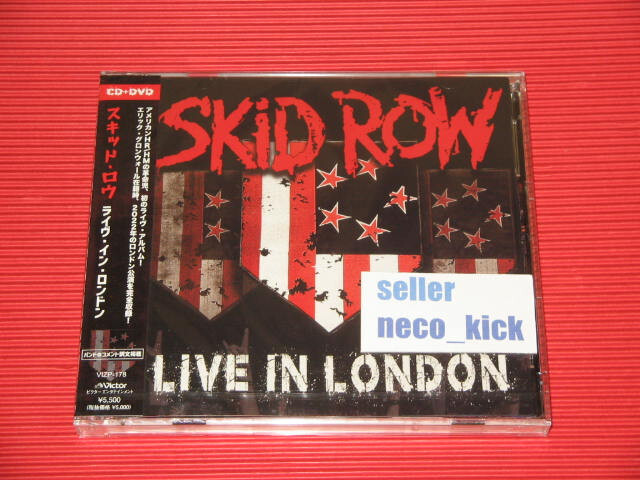 6WT SKID ROW 2022 LIVE IN LONDON JAPAN CD + DVD | eBay