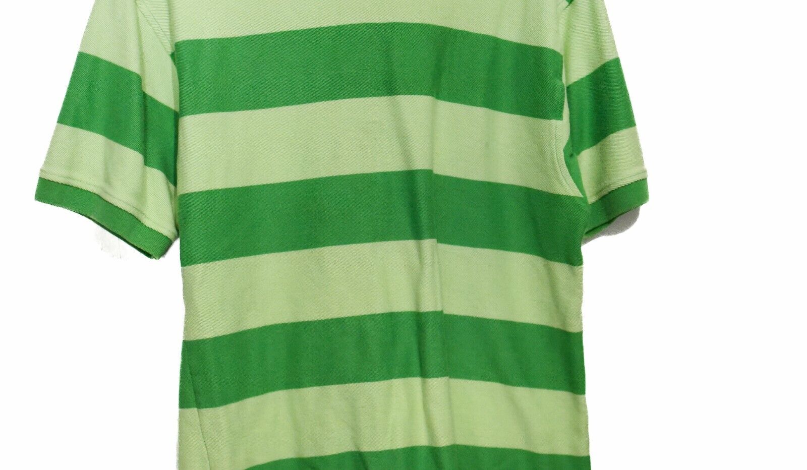 Tommy Hilfiger Mens Green Polo Shirt Plaid Cotton… - image 7
