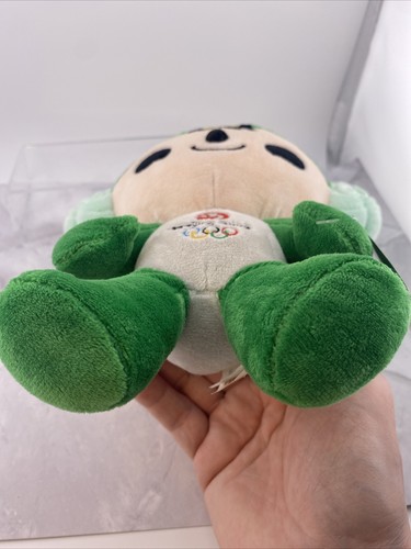 2008 Beijing Olympic Games Nini 10" Stuffed Animal Mascot Plush Green Toy NWT - Picture 10 of 12
