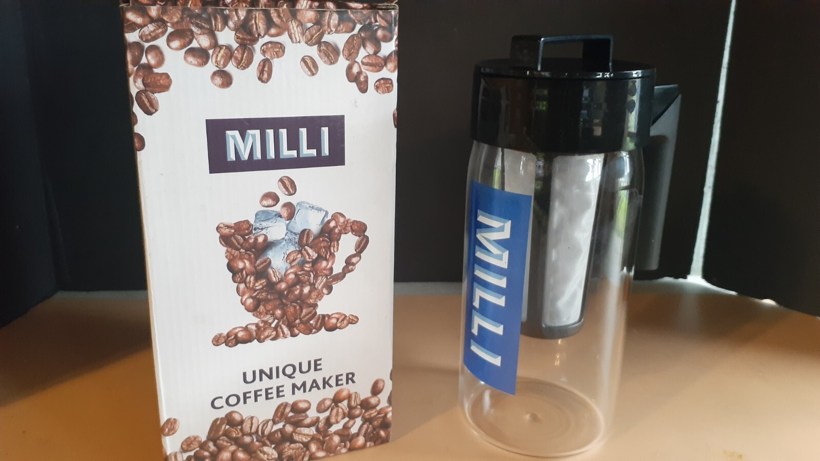 MILLI  Cold/HOT  Brew Coffee Maker Coffee Brewer for Ice Cof
