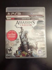 Assassin's Creed III GameStop (PS3) (w/Manual)