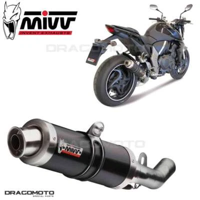 échappement HONDA CB 1000 R 2008 2009 MIVV Gp Noir - Photo 1/2