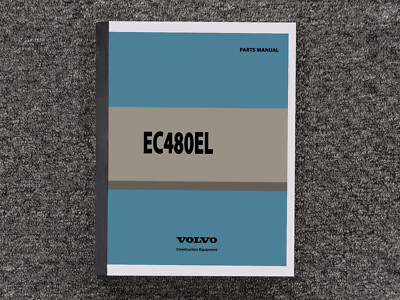 Volvo Excavator EC480EL Parts Catalog Manual