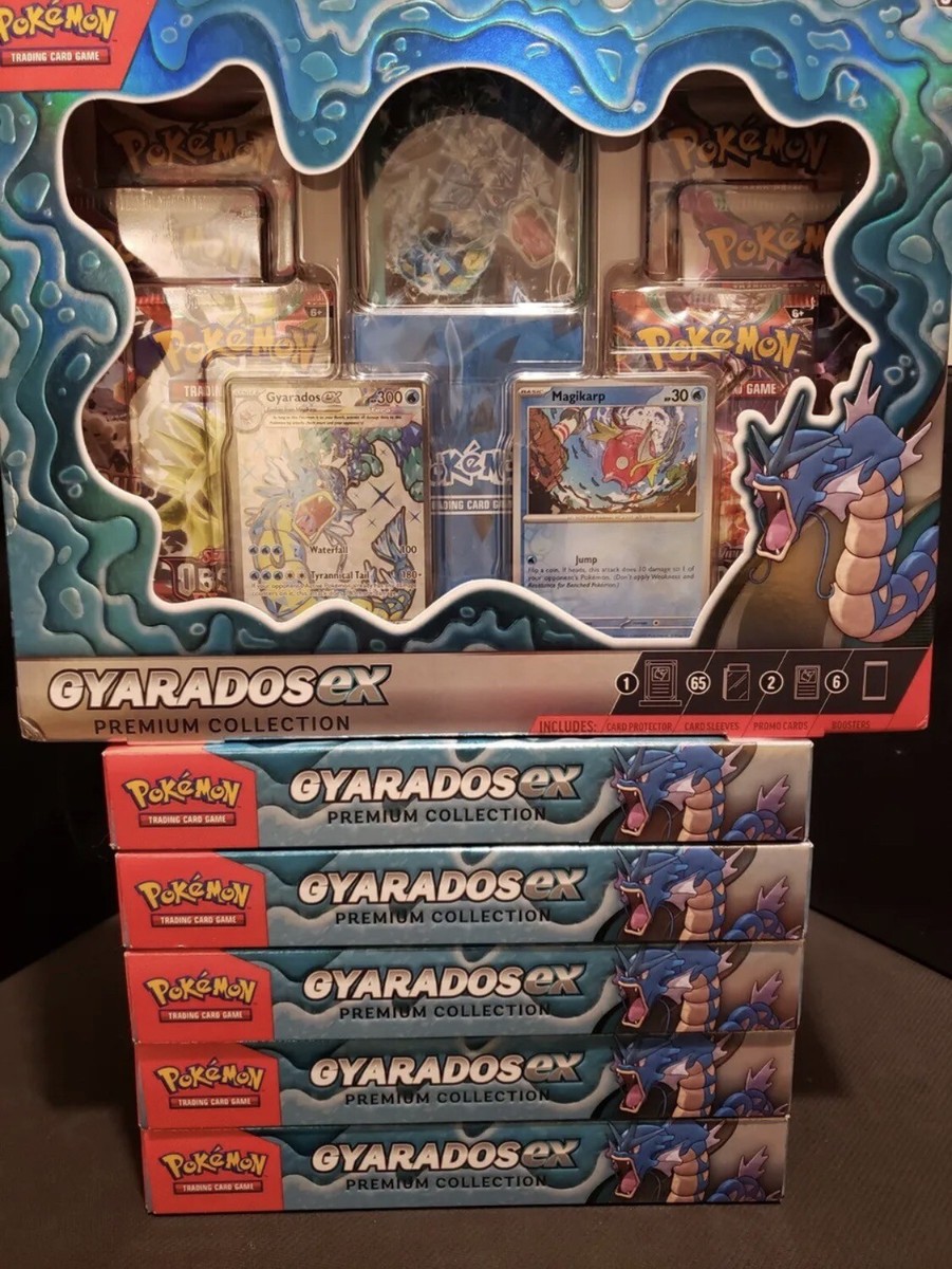 1x Pokémon TCG Gyarados EX Premium Collection - GameStop 1x Pokémon TCG Gyarados EX Premium Collection - GameStop