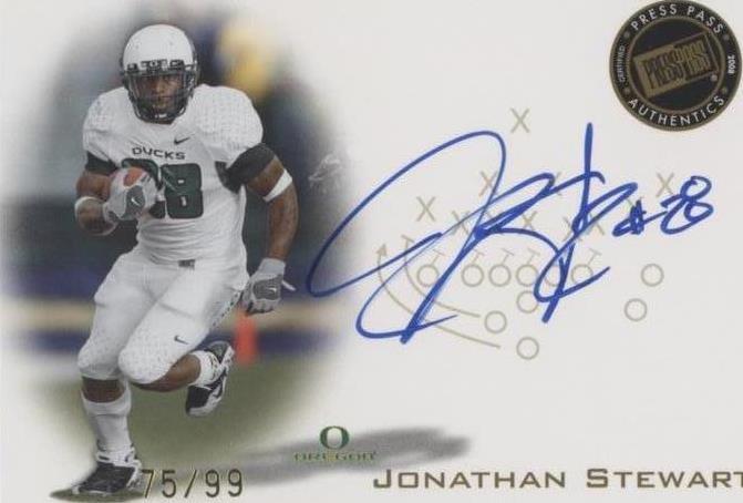 2008 Press Pass Jonathan Stewart #PPS-JS - 1 of 2