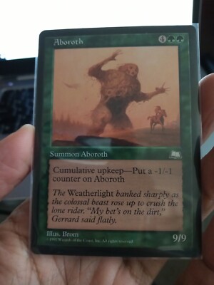 x1 Aboroth Weatherlight LP Reserved List English Mtg Card | eBay