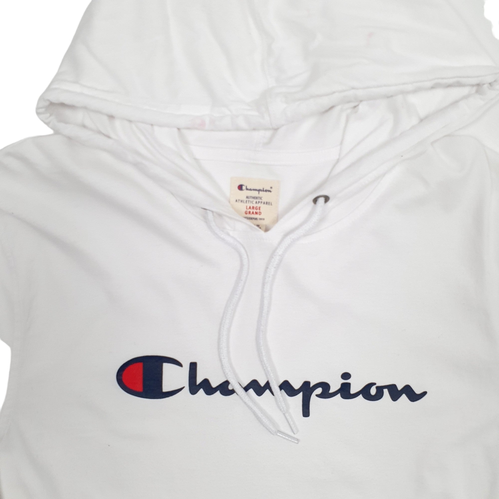 CHAMPION Hoodie Cotton Jumper Sweatshirt Mens M image 2