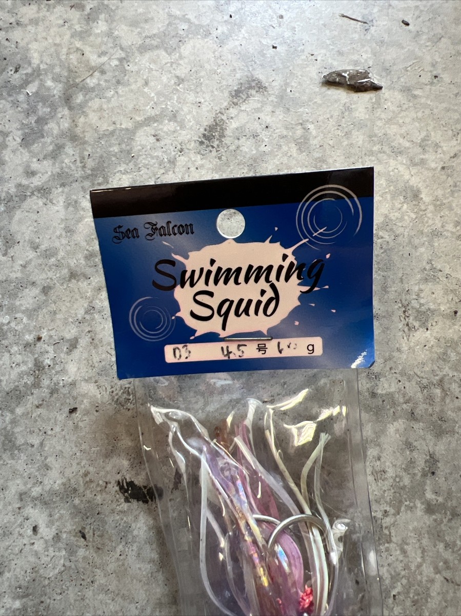 Sea Falcon Métal Jig Slow Swimming Squid 30 Grammes 03 (9480