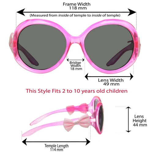 8 Styles : Kids Girls Sunglasses Flower Crown Butterfly Pink Childrens Glasses - Picture 100 of 105