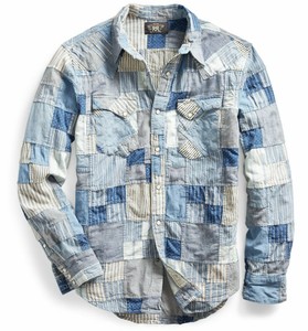 ralph lauren patchwork shirt